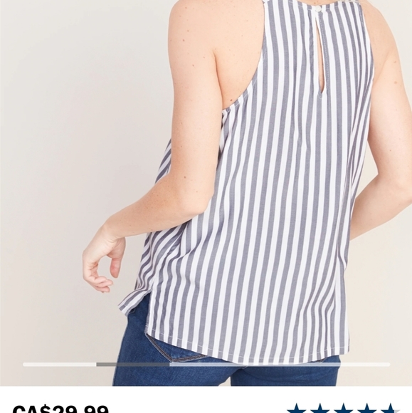 Old Navy Sleeveless Blouse - Picture 2 of 5